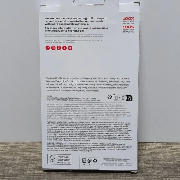 Tech21 Cell Phone Case Samsung Galaxy S24 - Picture 2 of 2